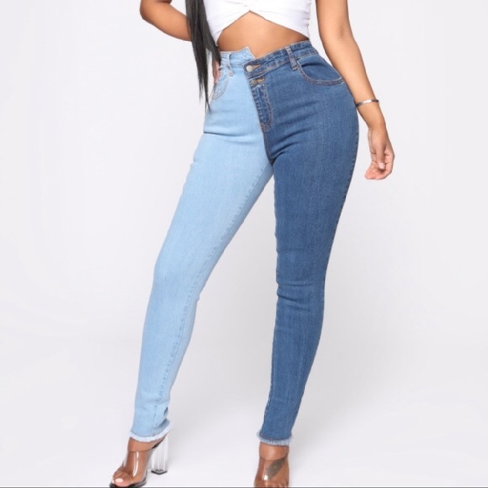 Fashion Nova “Day And Night” Skinny Jeans